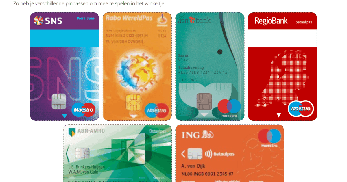 Pinpassen om mee te spelen | Eurowijs