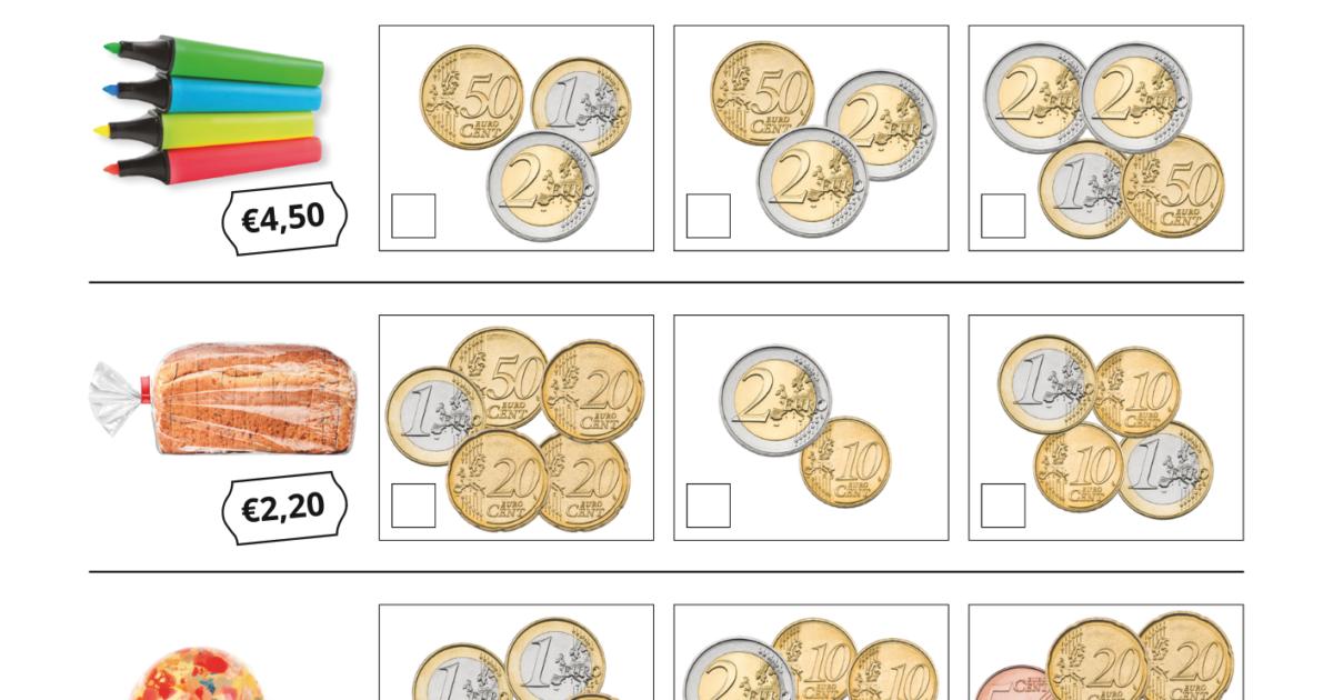 Juiste bedrag | Eurowijs